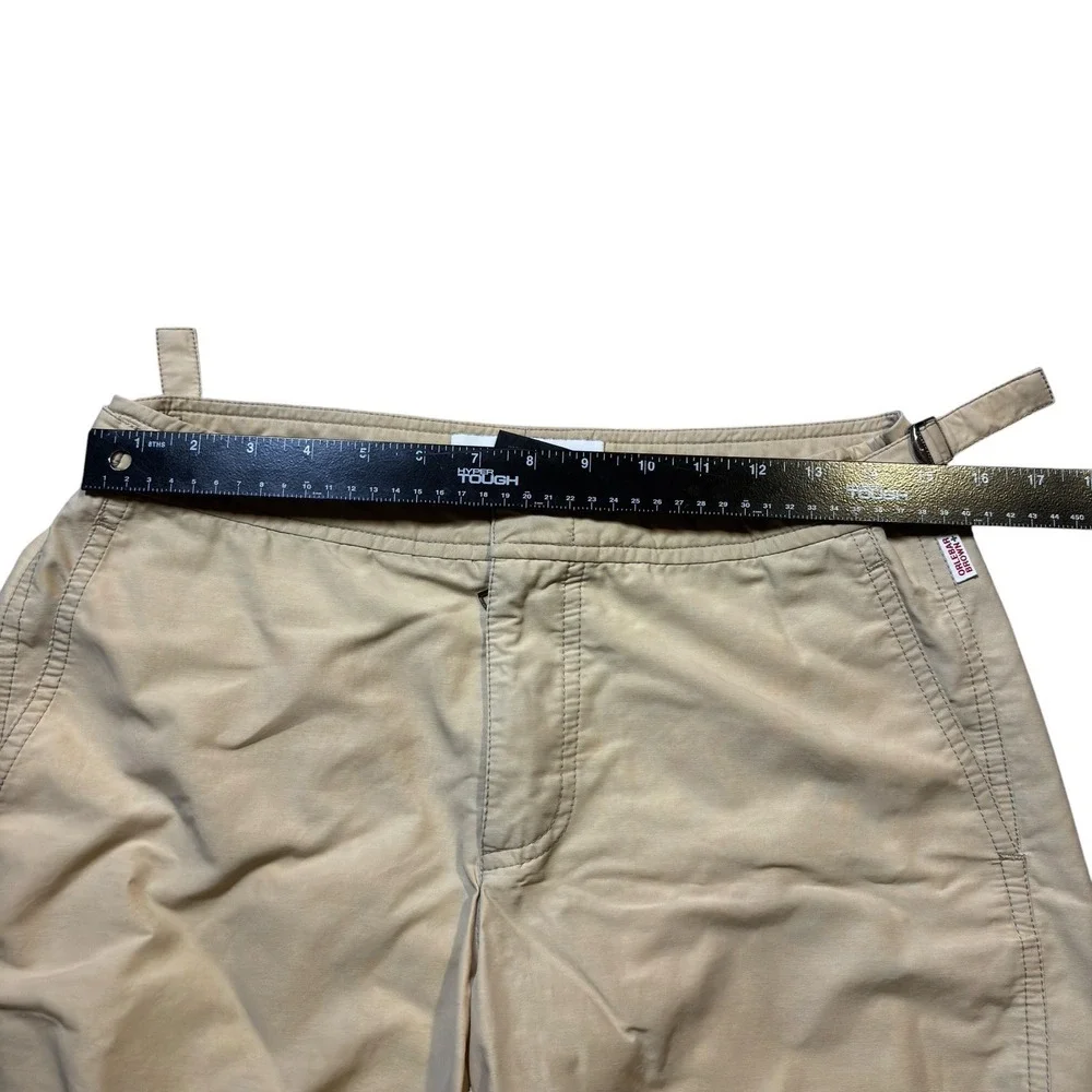 ORLEBAR BROWN Tan Beach Swim Shorts Mens Size 32 Slimming Side Adjusters